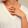 Uno de 50 18K Gold Plated Metal Alloy Ring with