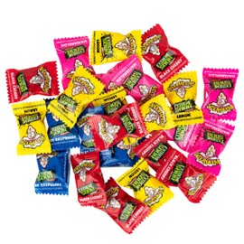 Warheads Extreme Sour Candy - 1Lb. Bag (115 Pieces) - Great Assortment of Sour Apple, Black Cherry, Blue Raspberry, Lemon, Watermelon flavors.