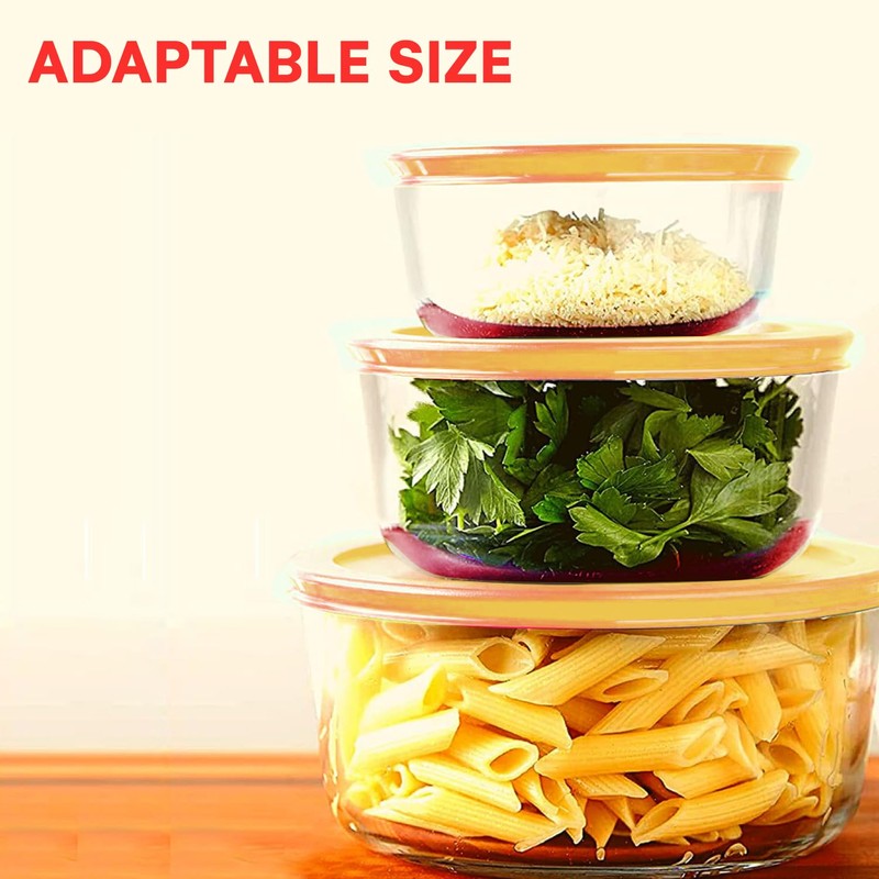 Wood Grip - Lids for Pyrex and Anchor Round Glass