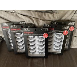 Ardell Wispies 113 Feathered Eyelashes, Medium Volume, XL Length, 25 Pairs