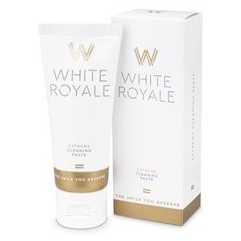 White Royale Extreme Cleaning Paste, Helps Remove Stains & Discoloration, Toothpaste Prep for Whitening Treatments, 60ml Tube