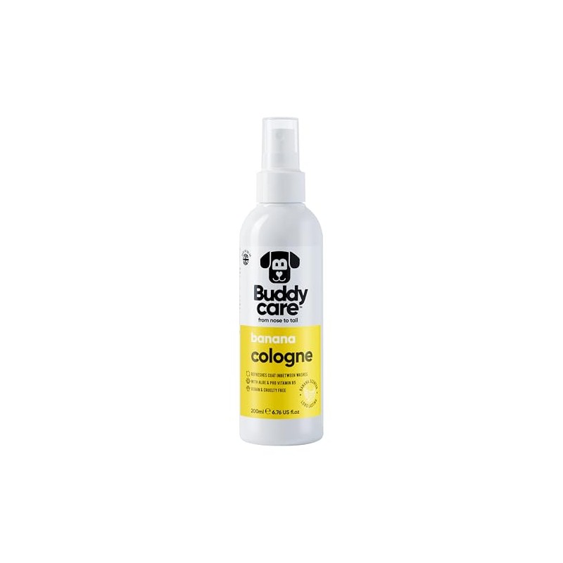 Buddycare Dog Cologne - Banana - 200ml - Refreshing and