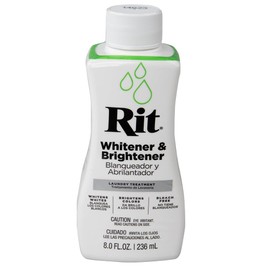 Rit Dye – 8 Oz. Liquid Fabric Dye for Clothing, Décor, and Crafts – Whitener and Brightener (1 Pack)
