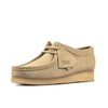 Clarks womens Wallabee. Oxford, Maple Suede, 8.5 US
