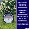 Flexon Flextreme 5/8" x 50ft Black Synthetic Performance Rubber Garden