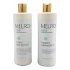 Dúo Champú Y Crema Para Peinar Melrohs Para Rizos 500 Ml