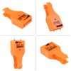 Fuse Tester, Multi-functional Automotive Fuse Tester, Orange Car Fuse for