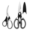 LEIAOLY Kitchen Scissors, Multi-Purpose Kitchen Shears, Heavy Duty Dishwasher Safe
