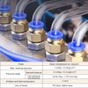 Set of 4 16 mm 1/2 inch PT Male Thread