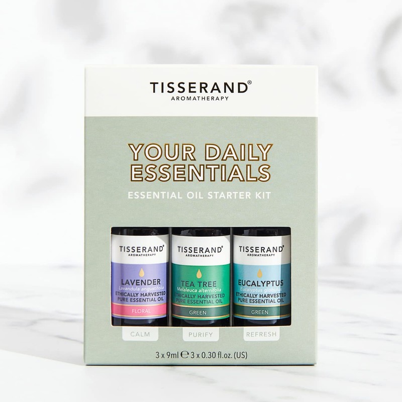 Tisserand Aromatherapy - Your Daily Essentials Kit - Lavender, Tea