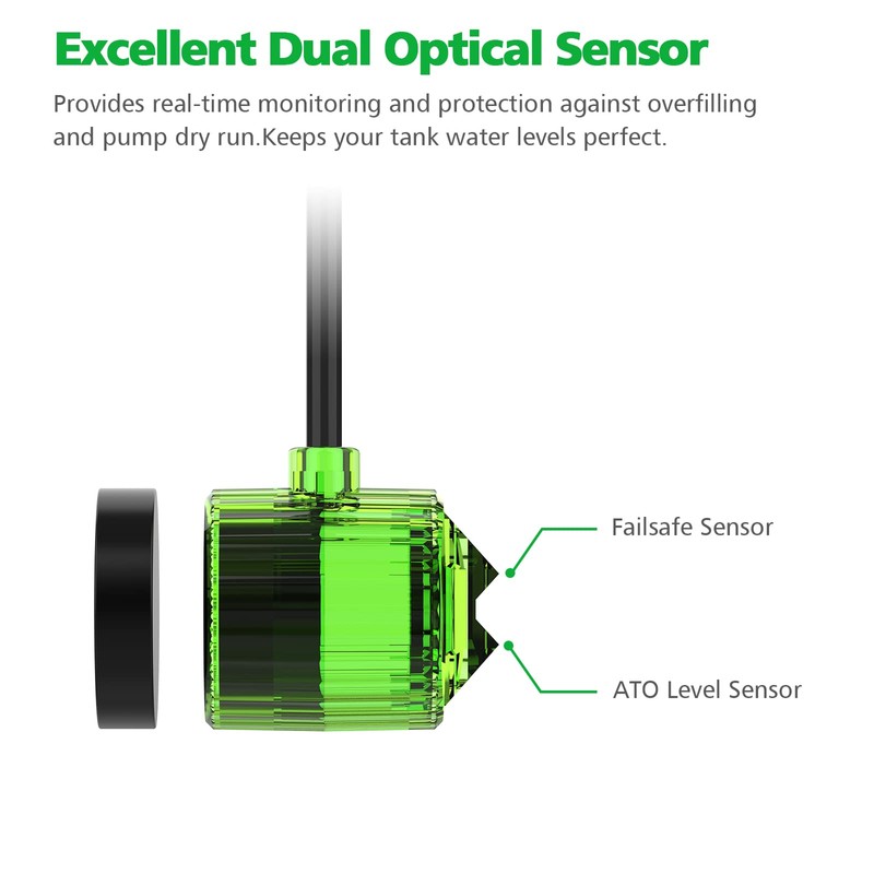 Useek Auto Top Off for Saltwater Aquarium Water ATO System