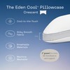Coop Eden Cool+ Crescent Pillow Cover, King Size Cooling Pillow