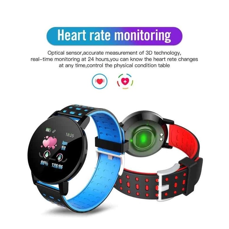 VIWA Fit Round Smartwatch Sport Wristbands Fitness Tracker Sleep Monitor