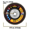 DEWALT DWA8280H 40G T29 XP Ceramic Flap Disc, 4-1/2" x