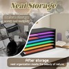 PROLEE Construction Paper Organizer 20" x 13.5" x12.2",Soild Wooden Paper