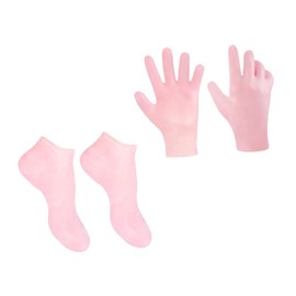 Healeved 1set Callus Removing Gloves Foot Exfoliating Socks Moisturizing Hand Gloves Foot Care Socks Treatment Exfoliating Hand Care Set