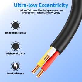 18/3 Solid Sprinkler System Wire 100ft, 18 Gauge Irrigation Wires PVC Jacket Sprinkler Cable for Underground Irrigation Valves Field Central Control System