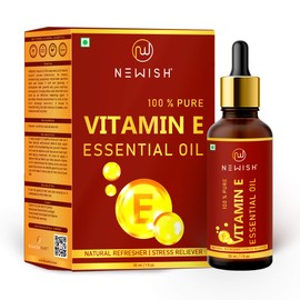 Newish® Vitamin E Oil for Hair Growth, Face, Body, Skin (Non capsule) 30ml