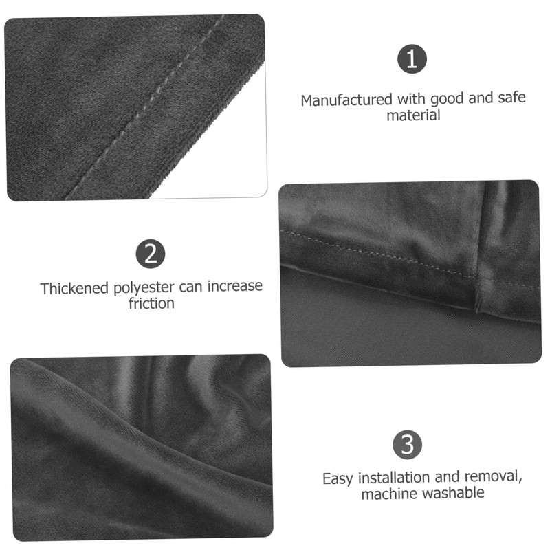 Levemolo Elastic Non Slip Sofa Armrest Cover Stretch Couch Protector