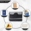 Asfrode Fireproof Bag, 34 x 25 cm Document Bag with