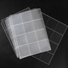 XuJJunB Can Badge Storage Refills (Holds 20 Pages / 240