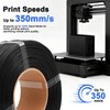 YXPOLYER Refill PLA Plus Filament Food Grade Black 1kg for