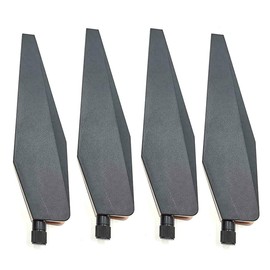4PCS SMA Female Dual Frequency Omnidirectional Antenna Compatible with ASUS GT-AC5300 Router