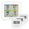 AcuRite 01095M Indoor Temperature & Humidity Station with 3 Sensors,
