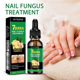 JAYSUING Ginger Nail Care Solution Repair Hand and Foot Nail Care Soft Nail Shine Nail Moisturizing Liquid Gray Nail