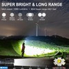 BengMxj Rechargeable LED Flashlights,4000LM High Lumens Tactical Flashlight with Zoomable
