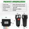 STEGODON Wireless Winch Remote Control Kit 12V Handset Switch Recovery