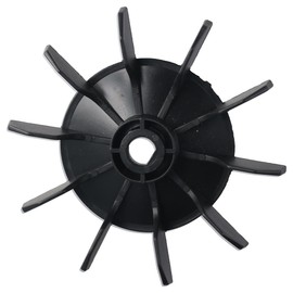 Direct on Line Motor Blade Black D Shape Bore Small Motor Fan Blade Practical Plastic Air Compressor Accessories