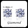 Giamond 1.5cts Round Brilliant cut Stud Earrings 950 Platinum over