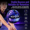 KUYOTQ Blue Starry Sky Waterproof Beach Volleyball, for Practice PU