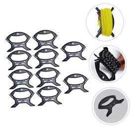 Parliky 10pcs Winder Cables Organizer Fishing Tool Spool Holder Fishing Tackle Extension Cord Winder Cord Storage Reel Rope Organizer Cord Organizer Winding Plate Electric Wire