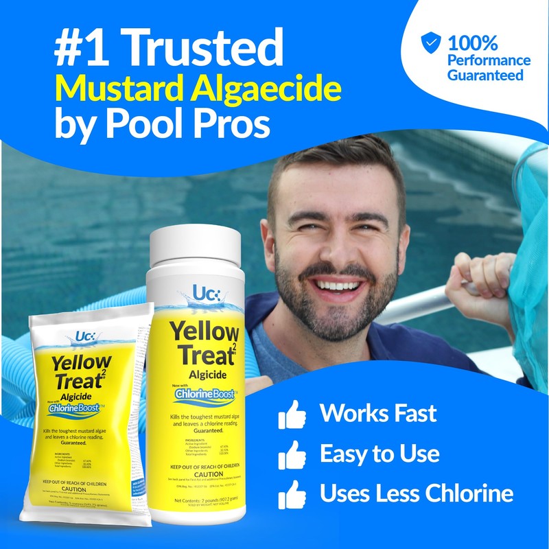 United Chemicals YTP71 5oz Bag Yellow Treat