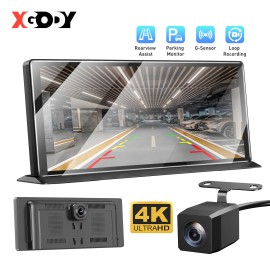 XGODY 4K 11.3Inch Car Stereo Wireless Apple Carplay/Androi