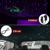Car Fiber Optic LED Lights 400 Strands 0.03in 9.8ft Long