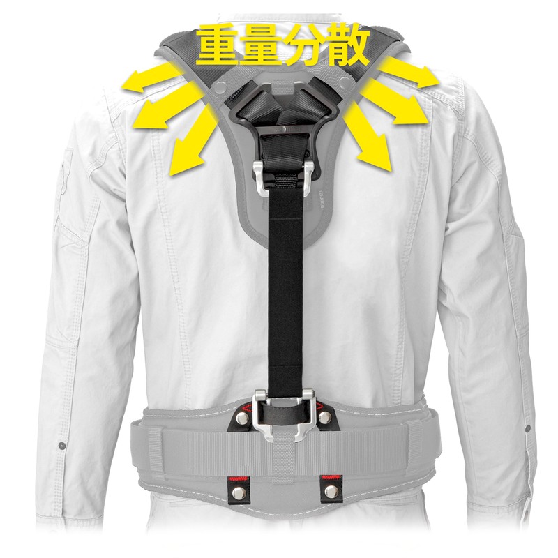 Tajima SFSSF-BK Suspenders with Ceff Holder, Black, Uses New Features
