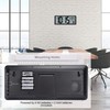 XREXS Large Digital Wall Clock, Battery Operated Alarm Clocks for