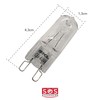Smeg Smeg Oven Halogen Lamp Bub. 40w 230v. Genuine part