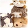 Libuhahato Mascot Marshmallow Animal Hedgehog Gray (Total Length: Approx. 4.3