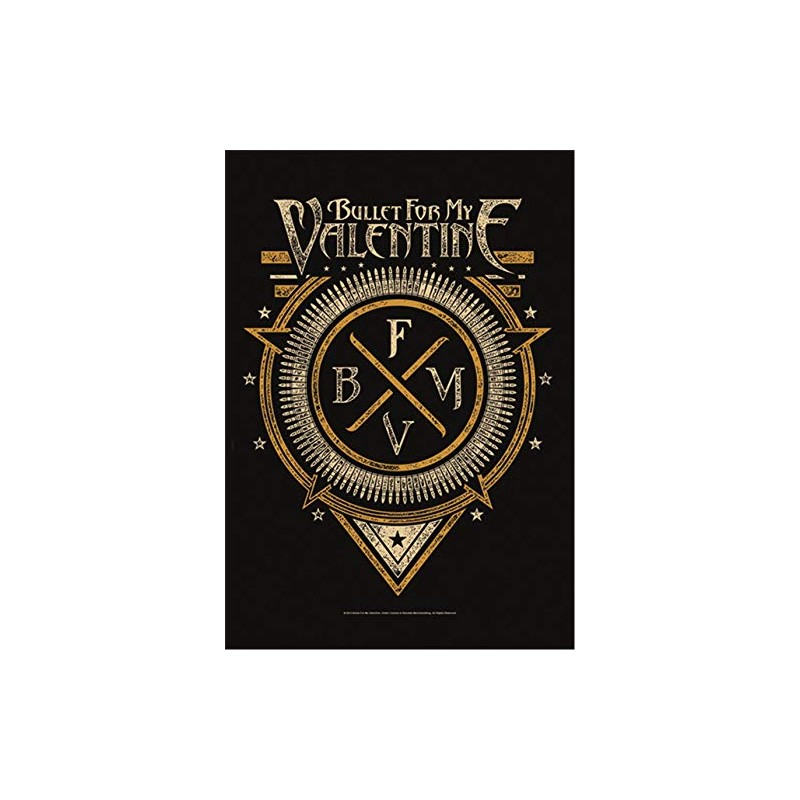 BULLET FOR MY VALENTINE POSTERFLAGGE FLAG EMBLEM