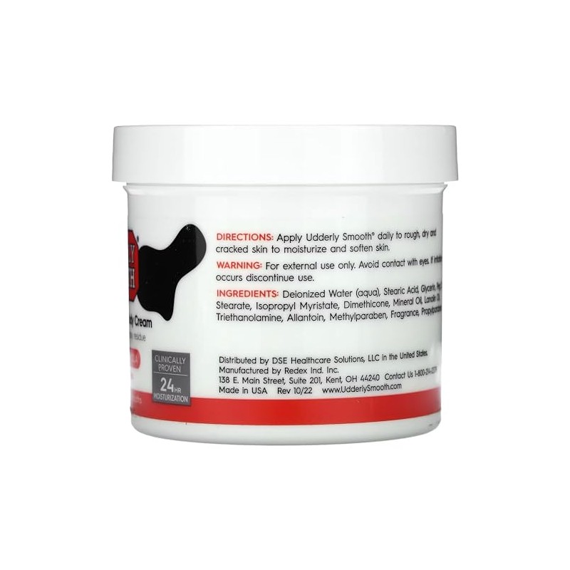 Udderly Smooth Body Cream 12 oz (Pack of 3)