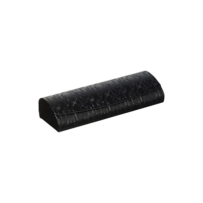 Tccase HY-80131-2 Glasses Case, Black, Hard, Magnetic, Thin