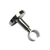 GARDINIA Ceiling Support for Curtain Rod, with Metal Mounting Plate,