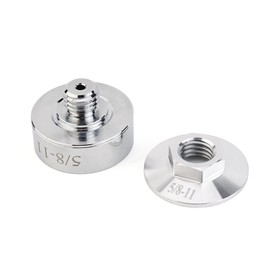 VOSIDUE 45mm Adapter for X Lock with 5/8"-11 Flange Lock Nut Compatible with Angle Grinder Saw Blades,Polish Discs,etc