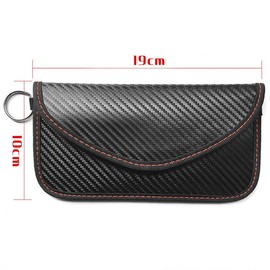 AIMALL for Faraday Bag RFID Signal Blocking Shielding Pouch Cell Phone Wallet Blocker, 7.48×3.94in