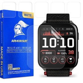 ArmorSuit 6 Pack for Garmin Venu X1 Anti-Glare Screen Protector MilitaryShield Matte Film - Made in USA