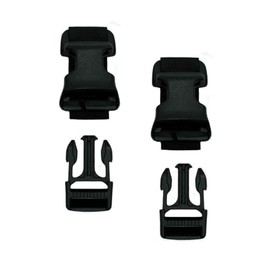 Shellback tactical QASM Vertical Adapter Kit, 1" Webbing, Buckles, Horizontal/Vertical Attachments (Black)